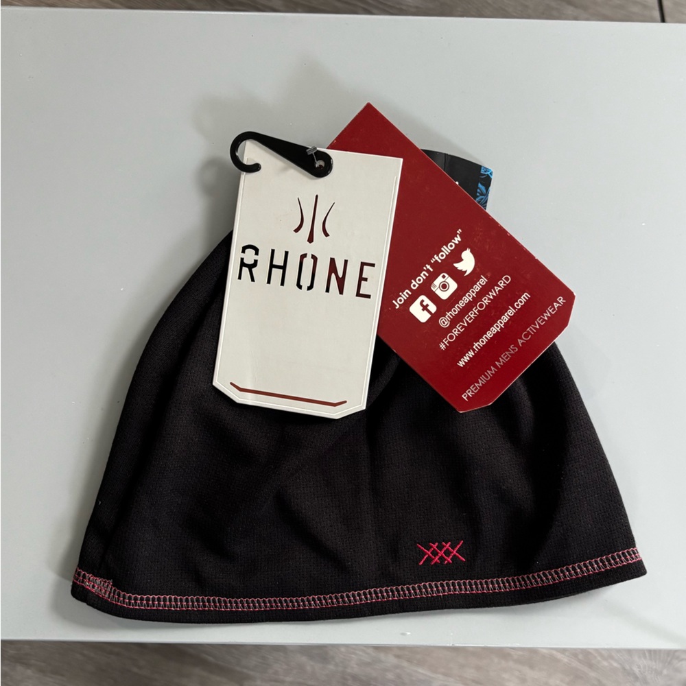 Rhone Black Beanie